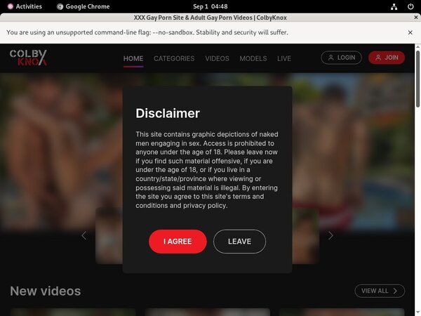 Colbyknox.com Mobile Porn