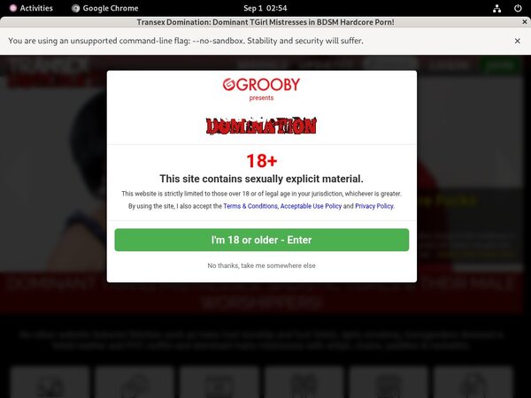 Com Transexdomination Coupon