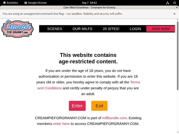 Creampieforgranny.com Netbilling