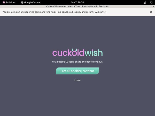 Cuckold Wish Account Premium Free