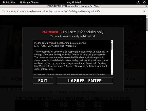 Erotiquetvlive.com Password Dump
