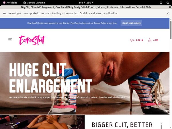 Euroslut.club Join By Text Message