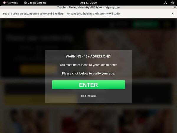 Free Accounts On Vipissy