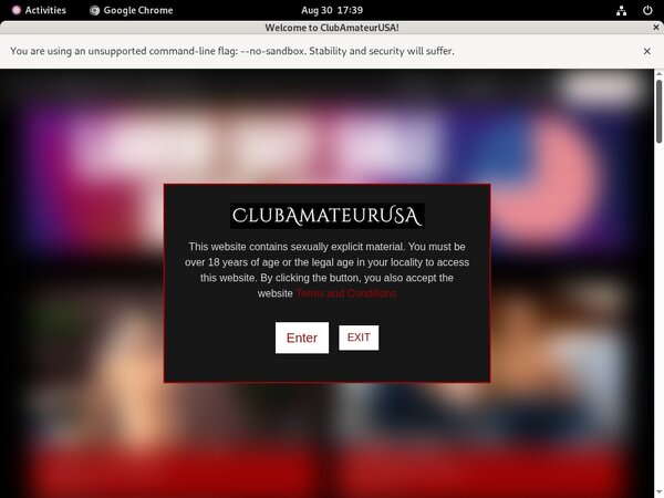 Free Clubamateurusa Account Password