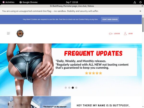 Free DJ ButtPussy Hacked Passwords