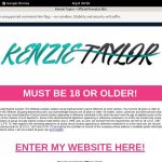 Free Kenzie Taylor Password Account