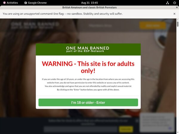 Free Logins For One Man Banned