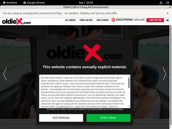 Free Oldiex.com Trials