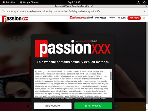 Free Trial For Passionxxx.com