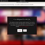 Free Working Club Amateur USA Accounts