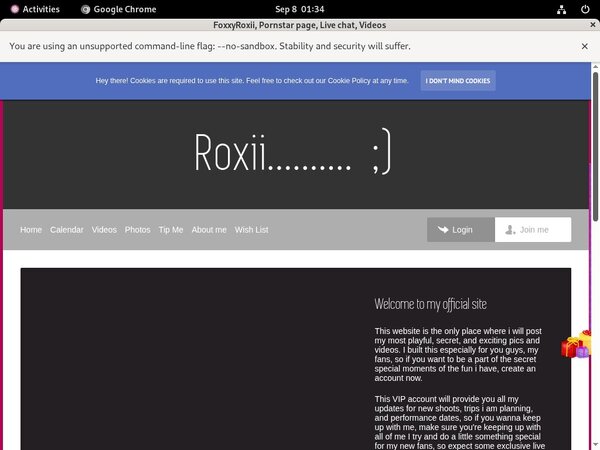 How To Get Into FoxxyRoxii Free