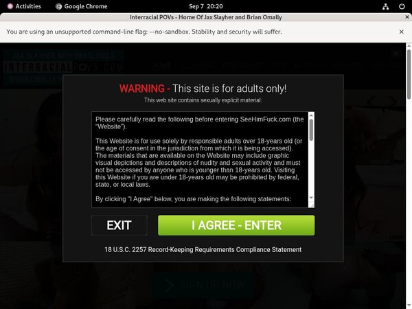 Interracial POVs Sign In