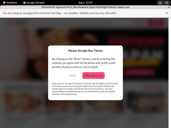 Japan Lust Account For Free