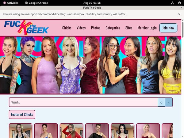 Join Geek The Fuck Free