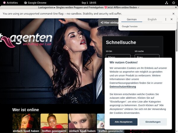 Lust Agenten Reduced Rate