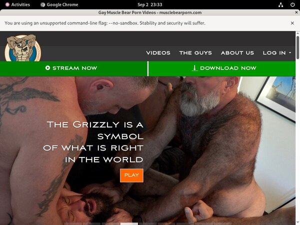 Muscle Bear Porn Hard