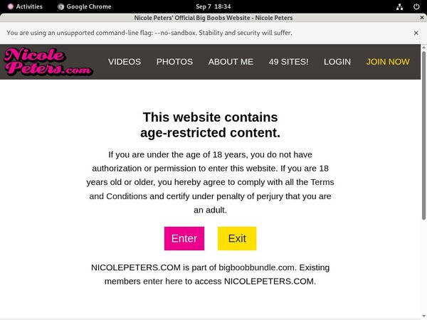 Nicole Peters Using Paypal