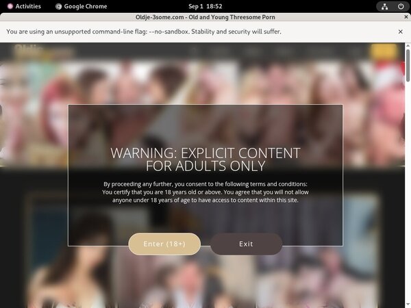 Oldje 3Some Trial Access
