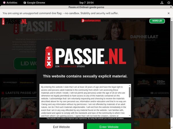Passie.nl Make Account