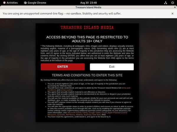 Paul Morris : Treasure Island Media Password List