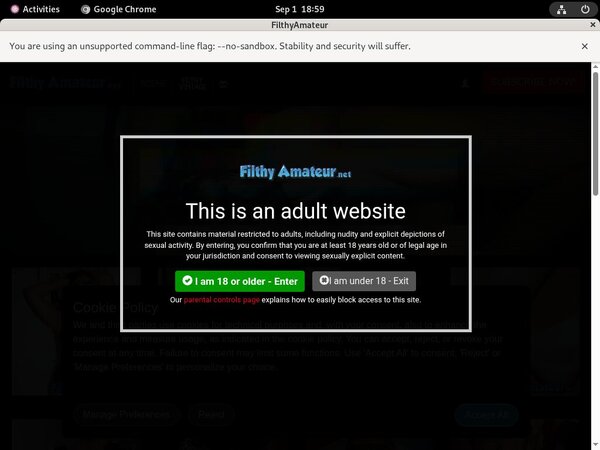 Premium Filthyamateur.net Password