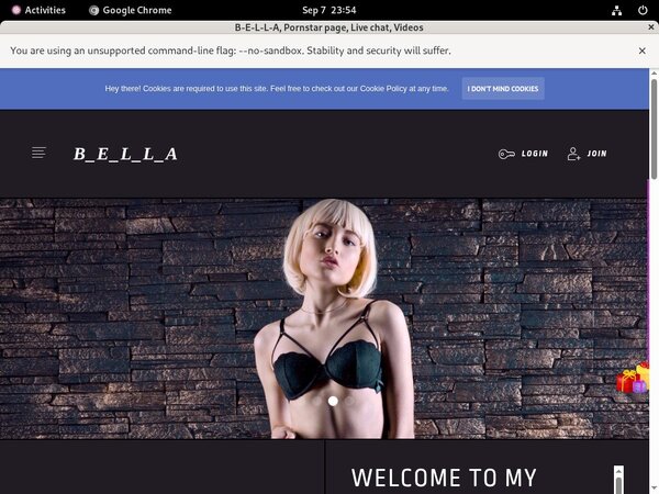 Promo Code B-E-L-L-A