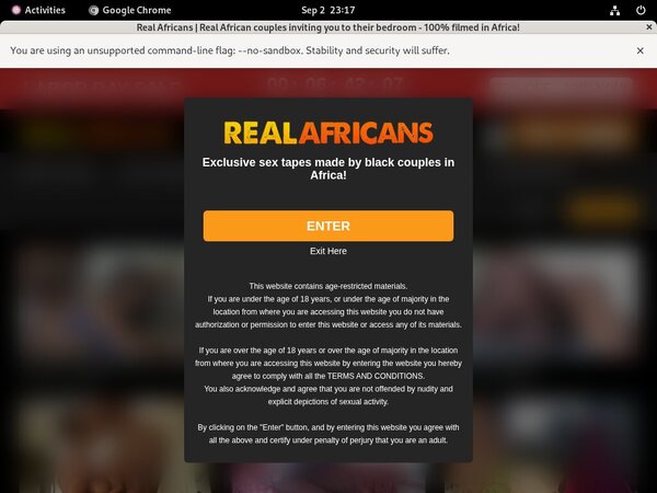 Real Africans Account And Password