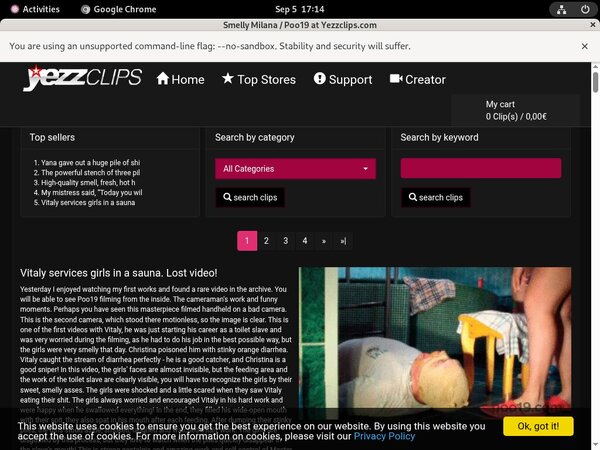 Real Yezzclips.com Accounts