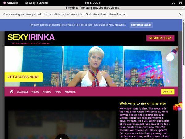 Sexyirinka.modelcentro.com Coupon Code
