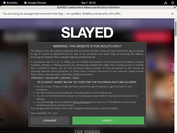 Slayed.com Join By Text Message
