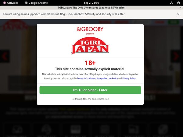 TGirl Japan Payment Methods