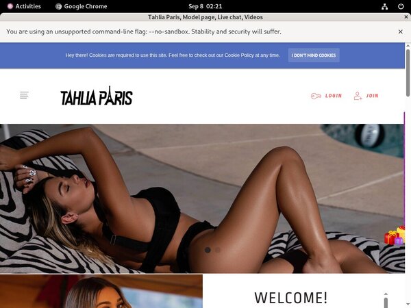Tahlia Paris Membership Trials