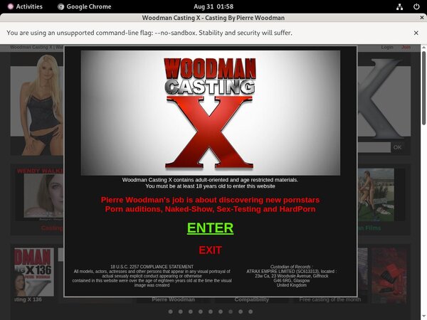 Woodmancastingx Free Acount