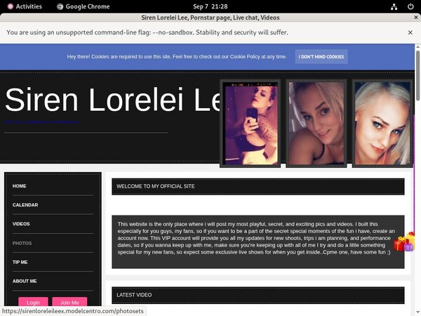 X Videos Sirenloreleileex.modelcentro.com