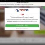 Yanks VR Username Password