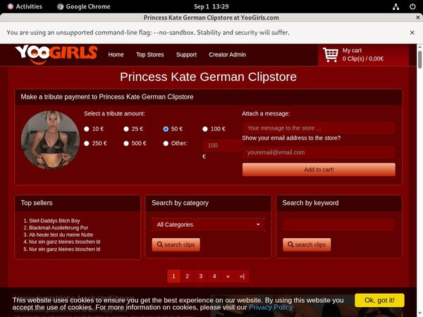 Yoogirls.com Paypal