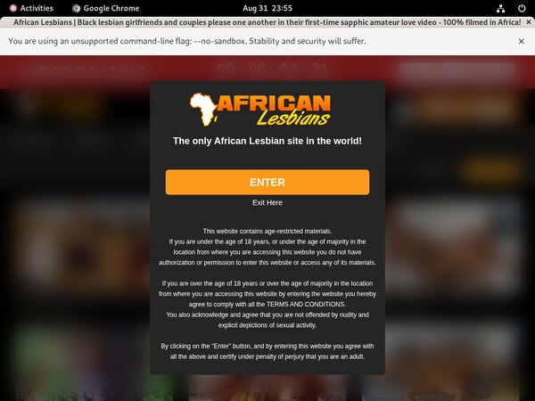 African Lesbians Promo Trial