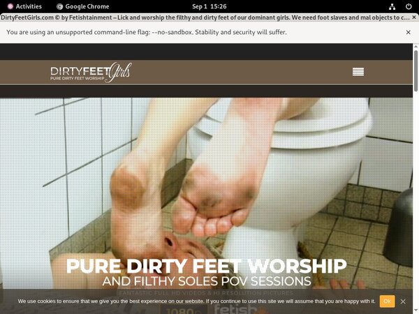 Dirtyfeetgirls.com Discount Member