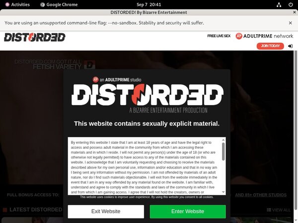 Distorded Com Discount Trial Distorded Com Discount Trial