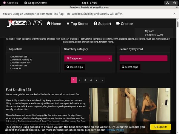 FemdomAustria With Pay Safe Card