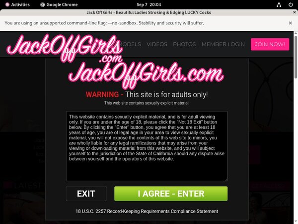 Jackoffgirls.com Discount Deal Link