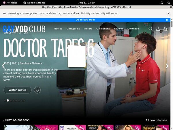 Make Gayvodclub Account