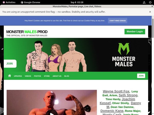 Monstermalesprod.com Site Review