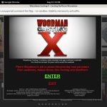 New Woodmancastingx.com Account