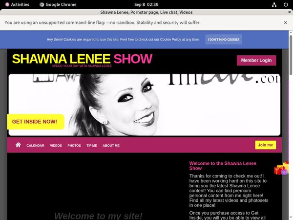Shawnaleneeshow.modelcentro.com Siterip