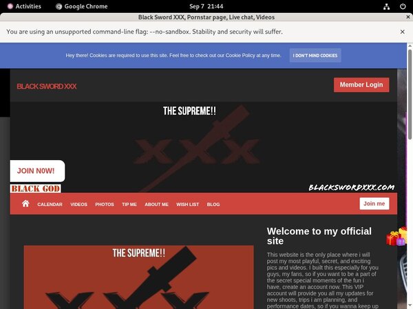 Sign Up Blackswordxxx.com Free
