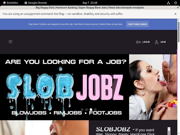 Slobjobz.com Free Trial Subscription