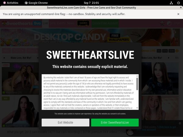 Sweetheartslive.com Password Login