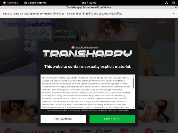 Transhappy Promo Offer