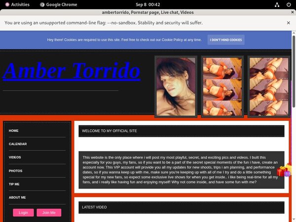 Ambertorrido.modelcentro.com Join Link